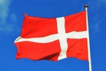 Flag of Denmark Royalty-Free Stock Photo