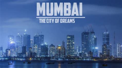 Mumbai The City Of Dreams Mumbai City Skyline Areal View Mumbai