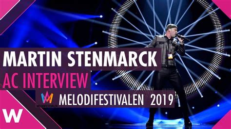 Martin Stenmarck "Låt skiten brinna" AC Interview @ Melodifestivalen