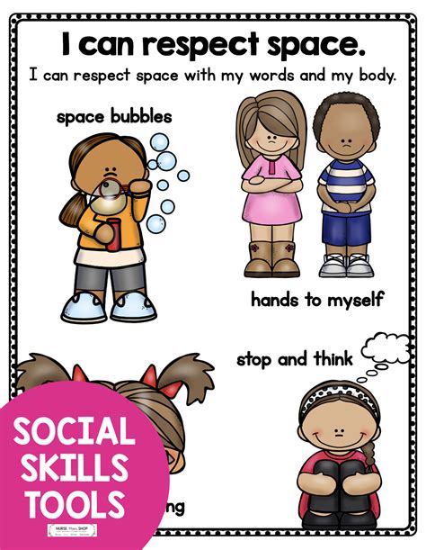 Free Social Skills Printables Preschool Social Skills Social Skills