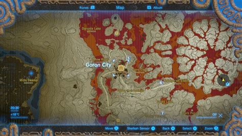 How To Get To Goron City Without Burning Breath Of The Wild