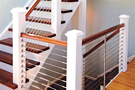 Image Result For Stair Railing Kit With Cables Cable Railing Stair