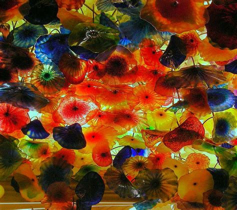 Chihuly garden and glass houses the mesmerizing artwork of renowned glass artist dale chihuly, which walk beneath ceilings designed to bathe those who stroll beneath them in color. Colour Theory: Dale Chihuly - Glass Artist using Light and ...
