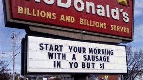 Most Hilarious And Funny Fast Food Signs Fails Around The World Youtube