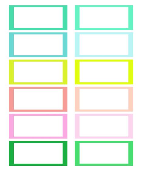Free Printable Label Templates For Word For A Sheet Of Identical Labels