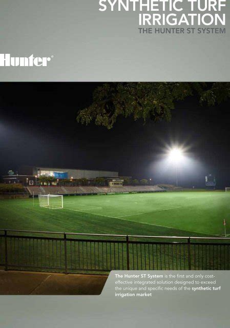 Synthetic Turf Irrigation Hunter Industries