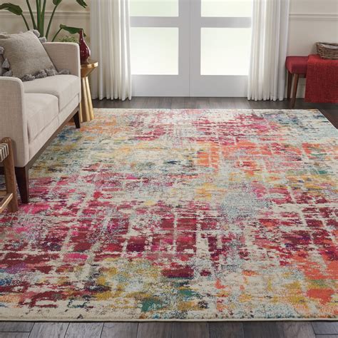 Free delivery and returns on ebay plus items for plus members. Cool Pink Swirl Rug For Living Room : Gray Pink Abstract Swirls Contemporary Area Rugs ...