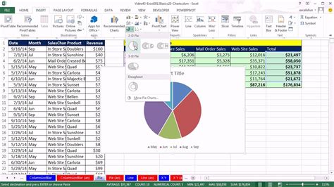 Add the autofilter icon to the quick access toolbar. Highline Excel 2013 Class Video 41: Review Of Chart Basics For Excel 2013 - YouTube