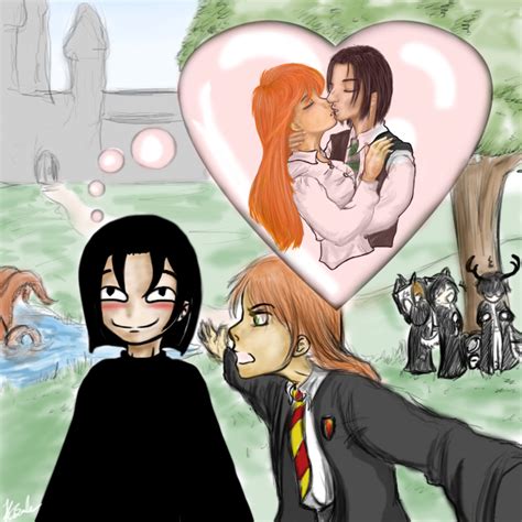 Snapes Daydream Severus Snape And Lily Evans Fan Art 21774486 Fanpop
