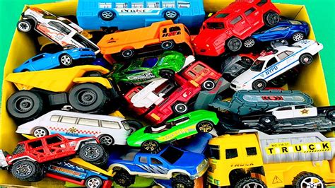 Carros Y Camiones De Construcción Caja De Coches Para Niños