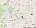 Plaza Mayor on Map of Madrid