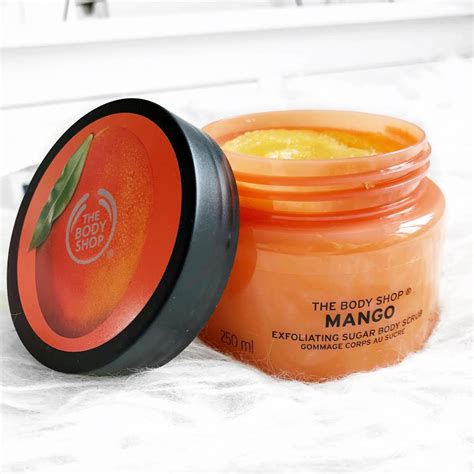 The Body Shop Mango Sugar Body Scrub Review Hanxmorris