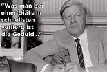 19 Sprüche von Helmut Schmidt, die unvergessen bleiben