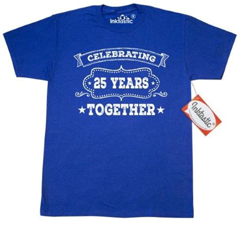 Inktastic 25th Anniversary Celebrate Party T Shirt Anniversaries