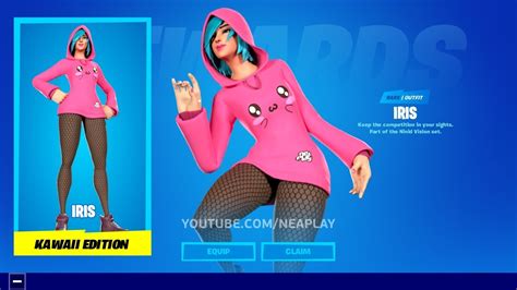 Skin Filtrada Iris Pero Version Kawaii Fortnite Youtube