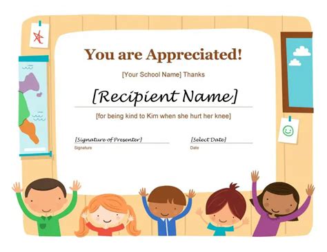 13 Free Certificate Of Appreciation Template Download Word Pdf
