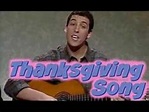 🦃 The Thanksgiving Song by Adam Sandler 1992 - YouTube