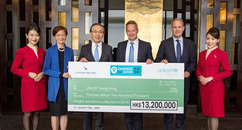 Travel Pr News Cathay Pacific Raised More Than Hk13 Million For