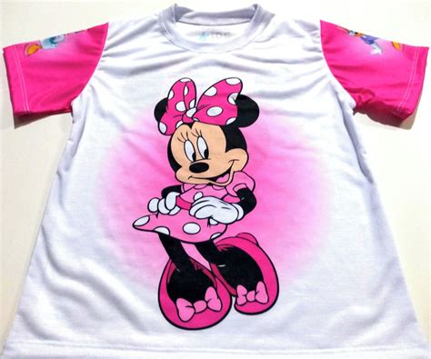 Camiseta Infantil Minnie Personalizada Elo7 Produtos Especiais