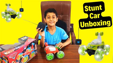 Remote Control Stunt Car Toy Unboxing And Testing Youtube