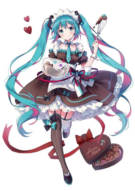 Todays Miku Module Of The Day Is Hatsune Miku Chocolate T Set By