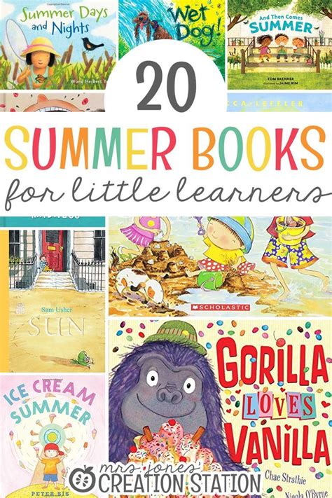 20 Summer Books For Little Learners Mrs Jones Creation Station