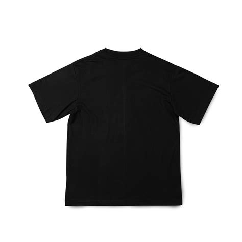 Maquette De T Shirt Surdimensionné Noir T Shirt Réaliste 12027391 Png