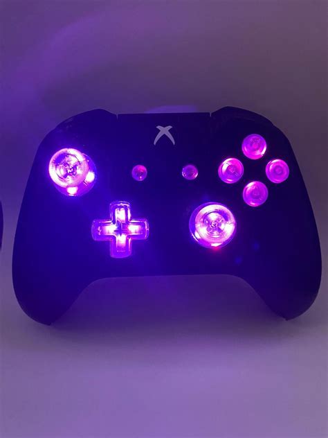 Xbox One Controller Custom Leather Led Light Up Colour Etsy Australia