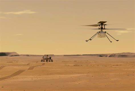Et on april 19, according to nasa. NASA's Ingenuity helicopter dropped on Mars' surface ahead ...