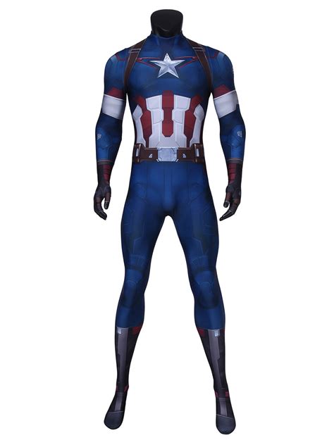 Marvel Comics Marvels The Avengers Captain America Cosplay Costume
