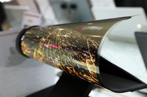 Lg Reveals 18 Inch Paper Thin Flexible Display