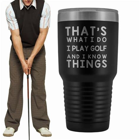 Funny Golf Gift For Men And Women Oz Insulated Tumbler Etsy
