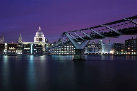 St Pauls At The Millennium Bridge London 6000x4000 161 Seconds Oc