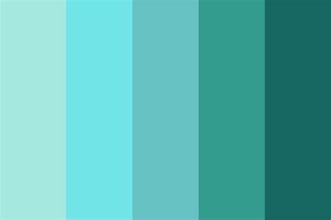 Turquoise Day V2 Color Palette