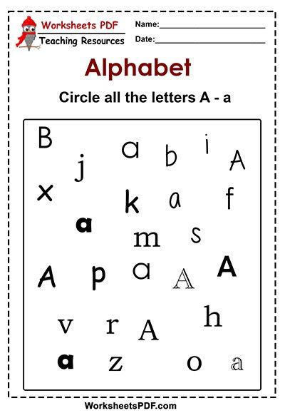 Trace The Letter A Worksheets Activity Shelter Trace The Letter A