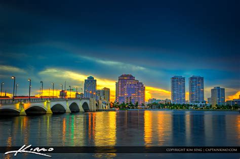 Downtown West Palm Beach Florida Royal Stock Photo