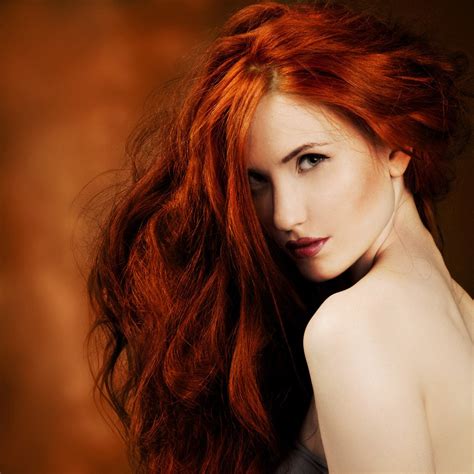 Haarfarbe Rot Mit Kupfer Touch Frisuren Magazin
