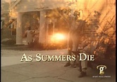 As Summers Die (1986) Scott Glenn, Jamie Lee Curtis, Bette Davis