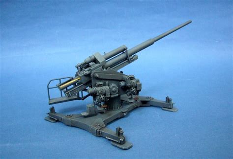German 128mm Flak 40 Type 2 Modelcollect 172