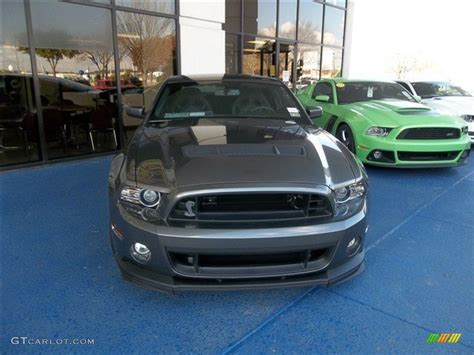 2013 Sterling Gray Metallic Ford Mustang Shelby Gt500 Svt Performance