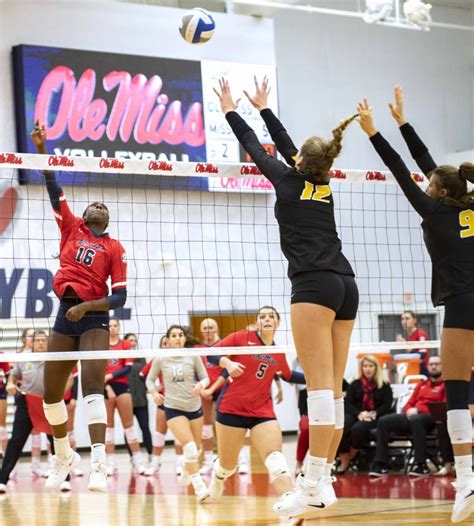 ole miss volleyball hosts florida mississippi state the daily mississippian