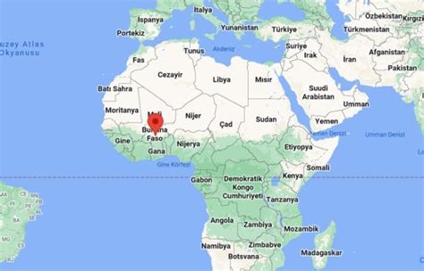 Burkina Faso nerede başkenti neresi Burkina Faso nun haritadaki yeri