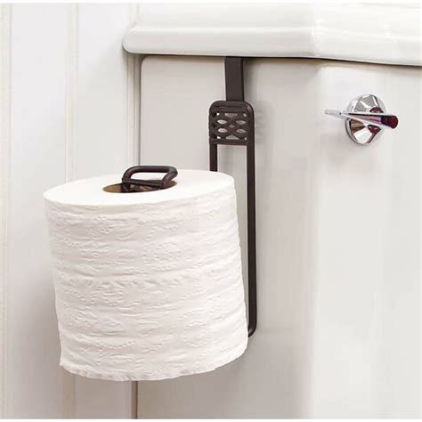 However, toilet paper holders are significant if you want to conserve more toilet paper slices and stay hygienic. Bath Bliss Tank Mount Toilet Paper Holder & Reviews | Wayfair