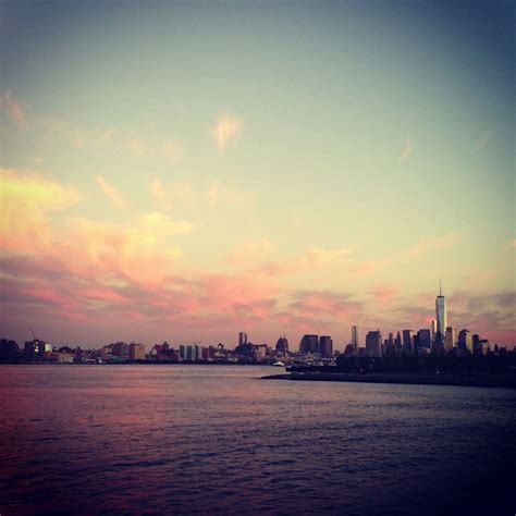 View Of Manhattan From Pier 13 Hoboken Hoboken Vacation Spots