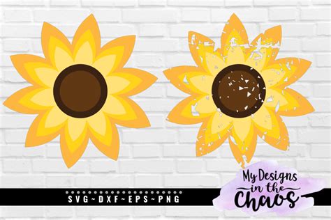 10456 Cricut Explore Air 2 Machine Sunflower Dxf Include Free Psd Mockup