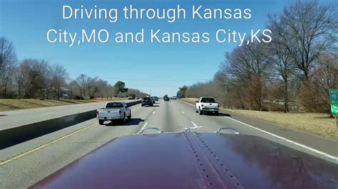 Driving Through Kansas Cities Mo And Ks Youtube