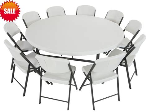 Round Folding Table And Chairs From Meeting To Interview Table By