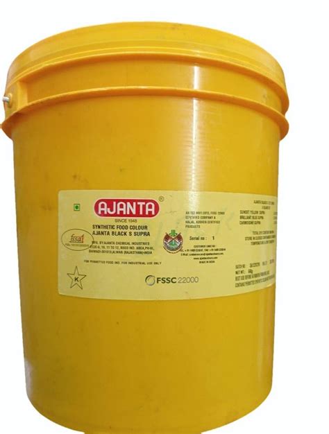 25 Kg Ajanta Carmoisine Supra Bucket At Rs 950kg In Chandigarh Id