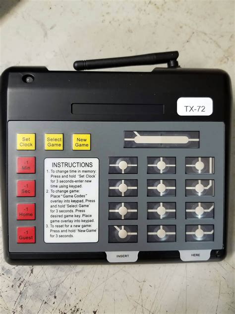 Wireless Handheld Controller Gen 1 Varsity Scoreboards