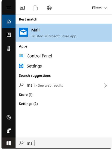 Setting Up Email Windows 10 Mail Knowledge Base Pair Networks